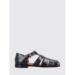 Sebago Women Sebago Gurkha Tale Smooth Leather Sandals With Low Heel And Strap